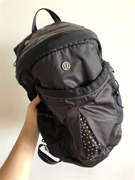 lululemon backpack washing machine.